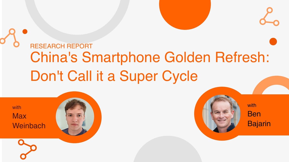 China’s Smartphone Golden Refresh: Don’t Call it a Super Cycle