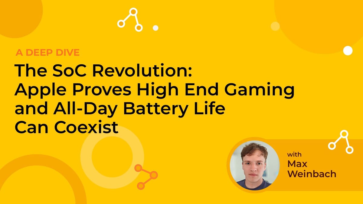 The SoC Revolution: Apple Proves High-End Gaming and All-Day Battery Life Can Coexist