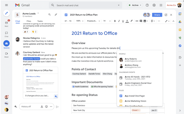 Google Workspace Emphasizes How Work Gets Done, Not Where